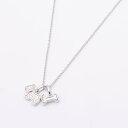 アガタ パリ AGATHA PARIS 19AW、プティドゥ、パヴェスコッティ&ボーンネックレス、CZ、MOP (マザーオブパール/シルバー)(4)