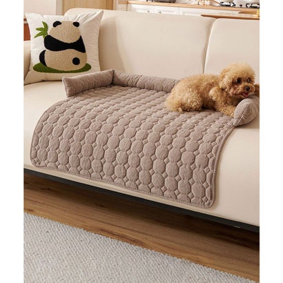 アイモハ aimoha ペット用滑り止め付きマット 【返品不可商品】 （コーヒー）