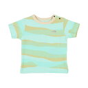 ザ・ノース・フェイス THE NORTH FACE ジュニア アウトドア 半袖Tシャツ B S/S Latch Pile Tee_ショートスリーブラッチパイルティー(ベビー) NTB32281 (グリーンブルーリー)