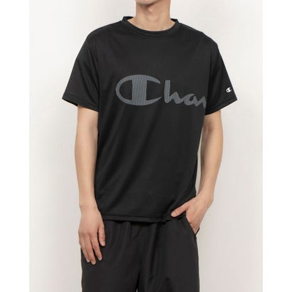 チャンピオン Champion メンズ 半袖Tシャツ SHORT SLEEVE T-SHORT_ C3-BS327 (ブラック) チャンピオン Champion メンズ 半袖Tシャツ SHORT SLEEVE T-SHORT_ C3-BS327 (ブラック)