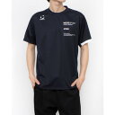 デサント DESCENTE メンズ 半袖機能Tシャツ 半袖シャツ(片袖切替) ST5SHTA6MB (ネイビー)