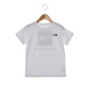 ザ・ノース・フェイス THE NORTH FACE ジュニア アウトドア 半袖Tシャツ S/S Back Square Logo Tee_ショートスリーブバックスクエアロゴティー(キッズ) NTJ32538 (ホワイト)(4)