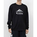 コロンビア Columbia メンズ アウトドア 長袖Tシャツ アーバンハイクグラフィックロングスリーブTシャツ PM0571 (Black Front Pri...