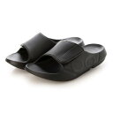 ウーフォス OOFOS OOahh Sport Flex (ウーアー スポーツ フレックス) リカバリーサンダル シャワーサンダル 衝撃吸収 正規品 (Black/MatteBlack)(4)