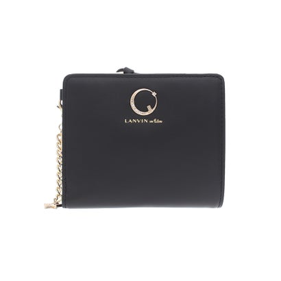 ランバン オン ブルー LANVIN en Bleu ルナ Lファスナー二つ折り財布 (ブラック)