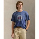 ポロ ラルフ ローレン POLO RALPH LAUREN クラシック フィット ジャージー グラフィック Tシャツ (410ネイビー)(4)