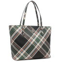 ヴィヴィアン ウエストウッド Vivienne Westwood トートバッグ ダービー グリーン マルチカラー レディース VIVIENNE WESTWOOD...