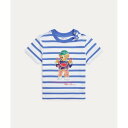 ポロ ラルフ ローレン POLO RALPH LAUREN (ベビー)Polo ベア ストライプド コットン ジャージー Tシャツ (999マルチカラー)(4)