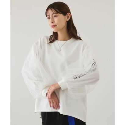 ジャイロ JAYRO 裾ふんわりチュールプルオーバー （ホワイト2）