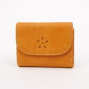 ズッケロ zucchero レザーカットワーク折財布 (BROWN)(4)
