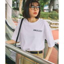 エーグル AIGLE オーバーサイズロゴTシャツ EC限定 (ホワイト)