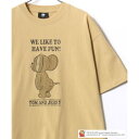 トムトジェリー TOM and JERRY ヴィンテージプリント ラグラン 半袖Tシャツ レディース メンズ (イエロー)