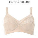 ウイング Wing ノンワイヤーブラ ラクなつけごこち バストをやさしくホールド フルカップブラ (BE)