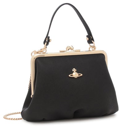 ヴィヴィアン ウエストウッド Vivienne Westwood ハンドバッグ ショルダーバッグ サフィアーノ ブラック レディース VIVIENNE WESTWOOD 4B010007W L001N N402 (BLACK) ヴィヴィアン ウエストウッド Vivienne Westwood ハンドバッグ ショルダーバッグ サフィアーノ ブラック レディース VIVIENNE WESTWOOD 4B010007W L001N N402 (BLACK)