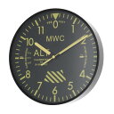 ミリタリーウォッチカンパニー MWC MWC Limited Edition Altimeter Wall Clockミリタリーウォッチカンパニー アルチメータ...