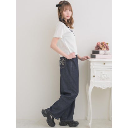 エムズエキサイト ems excite ロゴ刺繍TEE （WHT2）