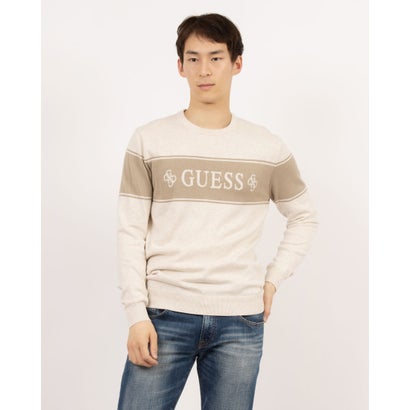  GUESS GEOFFREY Cn Ls Logo Sweater LOH