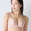 アモスタイル バイ トリンプ AMOSTYLE BY Triumph スレンダーラインブラ ブラジャー(C,Dカップ) AMST1512 WHU JX (ピンクパープル)