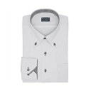 トーキョーシャツ TOKYO SHIRTS 【Layered Cool】 ボタンダウン 長袖 形態安定 ワイシャツ (グレー)