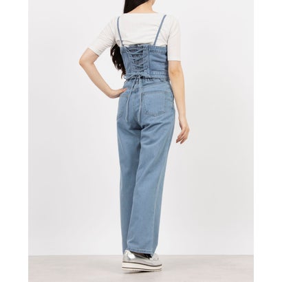 アルシーヴ archives マルチwayレースupデニムサロペット （SAX）