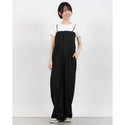 フェピュール feepur ベアキャミサロペット (BLK)