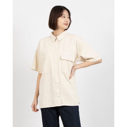 フェピュール feepur ルーズデニムシャツ (IVO)