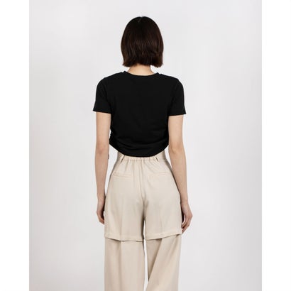 アルシーヴ archives サイドドロストコンパクトTシャツ （BLK）