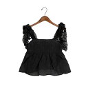 アルシーヴ archives ギャザーリボンキャミビスチェ (BLK)