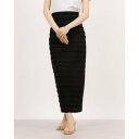アルシーヴ archives フリルレースカットタイトスカート (BLK)