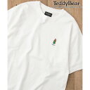 Teddy Bear(テディベア)別注ワンポイント刺繍Tシャツ