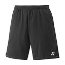ヨネックス YONEX ヨネックス YONEX テニス メンズニットハーフパンツ 15231 (007 ブラック)(4)