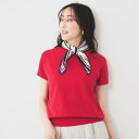 アンタイトル UNTITLED オーガニックコットン プルオーバーニット (レッド(062))