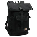 カーハート ワークインプログレス Carhartt WIP リュック バックパック フィリスバックパック 21.5L ブラック メンズ レディース ユニセックス...