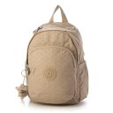 キプリング Kipling DELIA MINI バックパック (Sign Beige Emb)