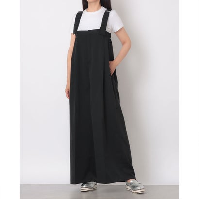 ファイン FINE ベルトショルダーサロペット (ブラック)