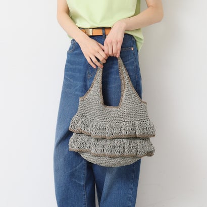 デッサン Dessin フリルペーパートート （ライトグレー(511)）