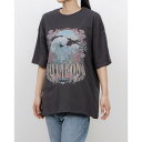 ビラボン BILLABONG レディス サーフ 半袖Tシャツ GRAPHIC PRINT LOOSE TEE サーフ 半袖Tシャツ BF013211 (ブラック...