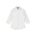 トーキョーシャツ TOKYO SHIRTS 【透け防止】 スキッパー 七分袖 形態安定 レディースシャツ (ホワイト)
