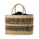 カシェリエ CACHELLIE C8617 SEAGRASS PATTERN TOTE/M (ブラック)