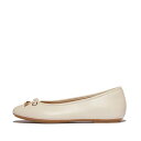 フィットフロップ fitflop fitflop フィットフロップ DELICATO BOW SOFT LEATHER BALLET FLATS (Paris ...