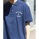 エアウォーク AIRWALK OVER SIZE ”Born to skate” short sleeve POLO shirts (ネイビー)