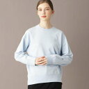 ドレステリア DRESSTERIOR サスティナブル裏毛コットンプルオーバー (ブルー(093))