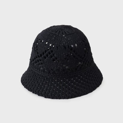 ザ ショップ ティーケー (ウィメン) THE SHOP TK(Women) クロシェチューリップハット (ブラック(019)) ザ ショップ ティーケー (ウィメン) THE SHOP TK(Women) クロシェチューリップハット (ブラック(019))
