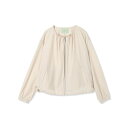 プチ オンフルール Petit Honfleur ショートブルゾン (ベージュ)