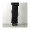 ベースレンジ BASERANGE BASERANGE ロングスカート BRIG SKIRT SKBR RIB 000 (BLACK/ブラック)(4)