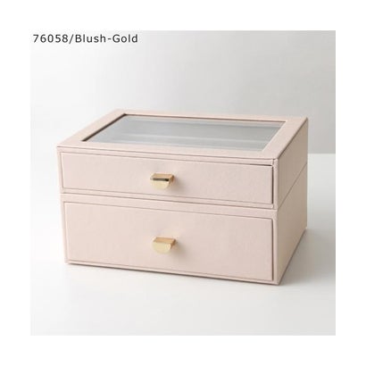 スタッカーズ STACKERS STACKERS ジュエリーボックス Classic Drawers 2 set (76058/Blush-Gold)