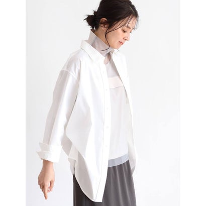 クローブ CLOVE サイドボタンデザインシャツ （オフホワイト）