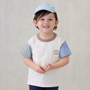 プティマイン petit main 【プティプラ】BOYS半袖Tシャツ (アイボリー)
