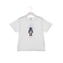 プティマイン petit main 【プティプラ】BOYS半袖Tシャツ (オフホワイト)