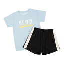 レピピアルマリオ repipi armario レディス REPIPI ARMRIO半袖Tシャツ&パンツセット 144-893 (ブルー)